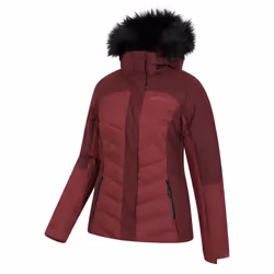 Mountain Warehouse Womens/Ladies Pyrenees II Padded Ski Jacket - 8 UK, Berry