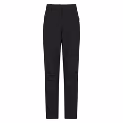 Mountain Warehouse Womens/Ladies Arctic II Stretch Fleece Lined Regular Trousers - 8 UK, Black