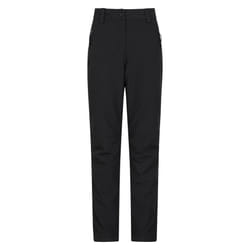 Mountain Warehouse Womens/Ladies Arctic II Stretch Fleece Lined Regular Trousers - 8 UK, Black