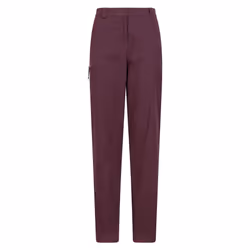 Mountain Warehouse Womens/Ladies Winter Hiker Stretch Hiking Trousers - 10 UK, Burgundy