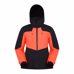 Mountain Warehouse Womens/Ladies Altitude Extreme RECCO Ski Jacket - 16 UK, Navy Blue/Red Orange