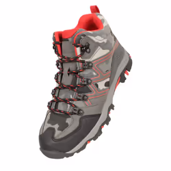 Mountain Warehouse Childrens/Kids Oscar Walking Boots - 3 UK, Camo Green