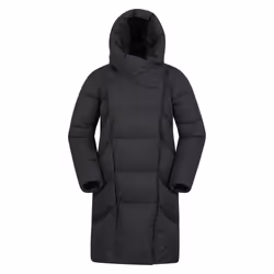 Mountain Warehouse Womens/Ladies Cosy Extreme II Wrap Down Jacket - 14 UK, Black