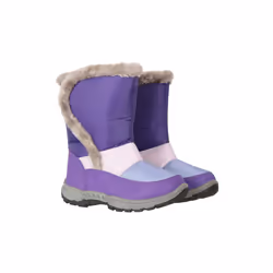 Mountain Warehouse Childrens/Kids Caribou Adaptive Snow Boots - 4 UK, Purple