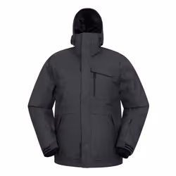 Mountain Warehouse Mens Comet II Ski Jacket - 4XL, Grey