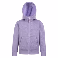 Mountain Warehouse Childrens/Kids Nevis Faux Fur Lined Hoodie - 3-4 Years, Lilac
