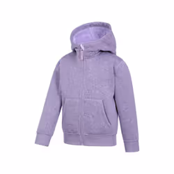 Mountain Warehouse Childrens/Kids Nevis Faux Fur Lined Hoodie - 11-12 Years, Lilac