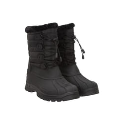 Mountain Warehouse Womens/Ladies Whistler Adaptive Snow Boots - 4 UK, Black