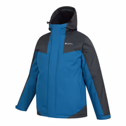 Mountain Warehouse Mens Dusk III Ski Jacket - XL, Blue