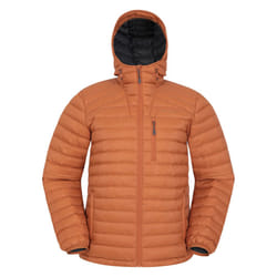 Mountain Warehouse Mens Henry II Extreme Down Filled Padded Jacket - XL, Rust