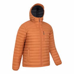 Mountain Warehouse Mens Henry II Extreme Down Filled Padded Jacket - XL, Rust