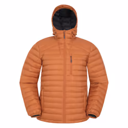 Mountain Warehouse Mens Henry II Extreme Down Filled Padded Jacket - XS, Rust