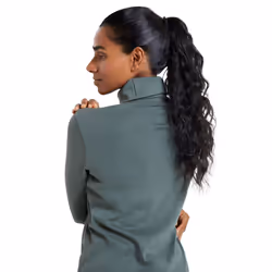 Mountain Warehouse Womens/Ladies Meribel Cotton Roll Neck Long-Sleeved Top - 20 UK, Khaki