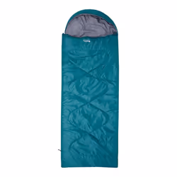 Mountain Warehouse Unisex Adult Summit 250 Left Zip Square Winter Sleeping Bag - 215cm, Petrol