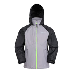 Mountain Warehouse Childrens/Kids Torrent II Waterproof Jacket - 2-3 Years, Light Grey