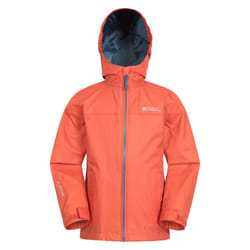 Mountain Warehouse Childrens/Kids Torrent Taped Seam Waterproof Jacket - 11-12 Years, Rust