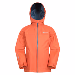 Mountain Warehouse Childrens/Kids Torrent Taped Seam Waterproof Jacket - 13 Years, Rust