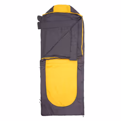 Mountain Warehouse Unisex Adult Left Zip Microlite 500 Square Sleeping Bag - 215cm, Dark Grey