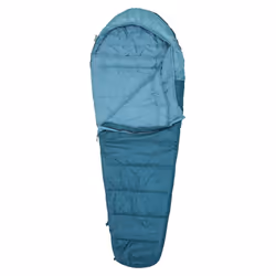 Mountain Warehouse Summit 250 Left Zip Mummy Sleeping Bag - 200cm, Petrol