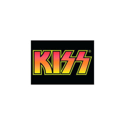 Kiss Logo Postcard