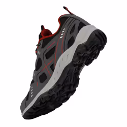 Regatta Mens Vendeavour Waterproof Walking Shoes - 6 UK, Granite/Rio Red