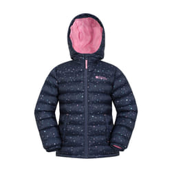 Mountain Warehouse Childrens/Kids Seasons Stars Padded Jacket - 5-6 Years, Blue/White