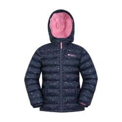 Mountain Warehouse Childrens/Kids Seasons Stars Padded Jacket - 13 Years, Blue/White