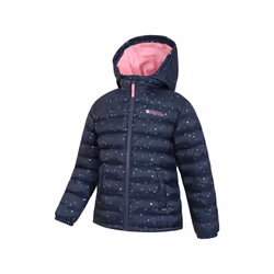 Mountain Warehouse Childrens/Kids Seasons Stars Padded Jacket - 13 Years, Blue/White