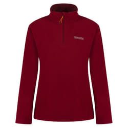 Regatta Great Outdoors Womens/Ladies Sweetheart 1/4 Zip Fleece Top - 26, Rumba Red