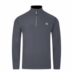 Dare 2B Mens Freethink II Fleece Top - M, Ebony Grey