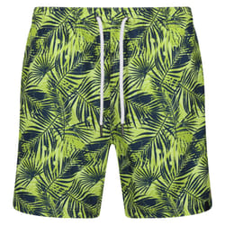 Regatta Mens Loras Palm Print Swim Shorts - XL, Sharp Green