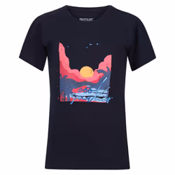 Regatta Childrens/Kids Bosley VI Sunset T-Shirt - 9-10 Years, Navy