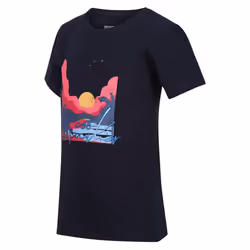 Regatta Childrens/Kids Bosley VI Sunset T-Shirt - 11-12 Years, Navy