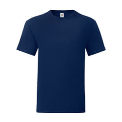 Fruit of the Loom Mens Iconic T-Shirt - 3XL, Navy Blue