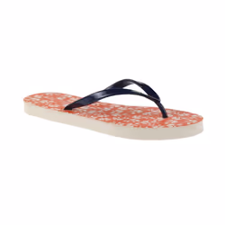 Regatta Womens/Ladies Orla Kiely Parsley Flip Flops - 5 UK, Satsuma/White