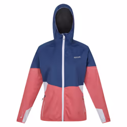 Regatta Womens/Ladies Tarvos V Lightweight Soft Shell Jacket - 16 UK, Fruit Dove/Dusty Denim