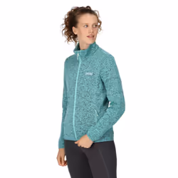 Regatta Womens/Ladies Newhill Marl Full Zip Fleece Jacket - 8 UK, Burgundy