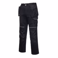 Portwest Unisex Adult Padded Work Trousers - 48R, Black