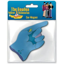 The Beatles Yellow Submarine Flying Glove Rubber Fridge Magnet