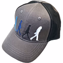 The Beatles Unisex Adult Abbey Road Baseball Cap - One Size, Black/Charcoal Grey
