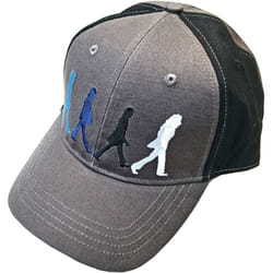 The Beatles Unisex Adult Abbey Road Baseball Cap - One Size, Black/Charcoal Grey