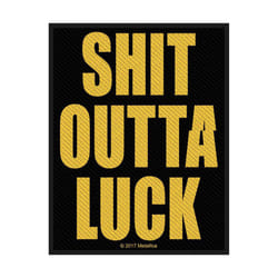 Metallica Shit Outta Luck Woven Patch