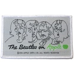 The Beatles On Apple Woven Patch