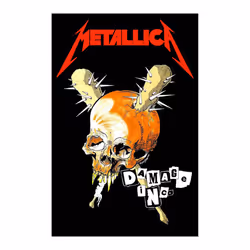 Metallica Damage Inc Textile Poster