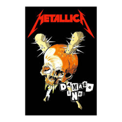 Metallica Damage Inc Textile Poster