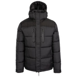 Trespass Mens Parkstone Quilted Jacket - XL, Black