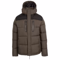 Trespass Mens Parkstone Quilted Jacket - XS, Dark Vine