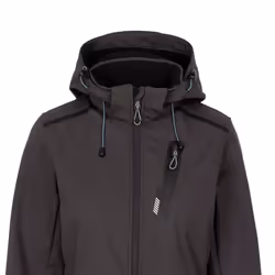 Trespass Womens/Ladies Neman TP75 Soft Shell Jacket - S, Dark Grey