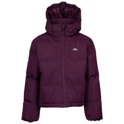 Trespass Girls Missie Logo Jacket - 7-8 Years, Potent Purple