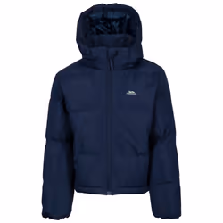Trespass Girls Missie Logo Jacket - 5-6 Years, Navy